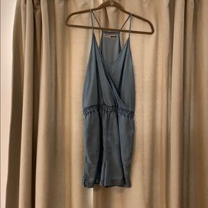 Chambray romper